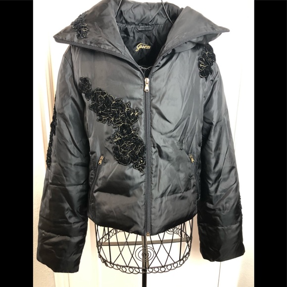 Vintage 90’s Guess ,down puffer jacket M - Picture 1 of 7